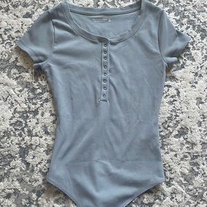 Ribbed Abercrombie body suit